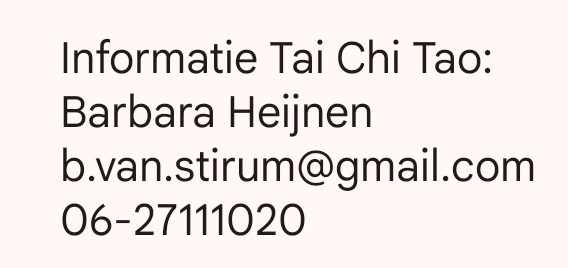info chai tchi