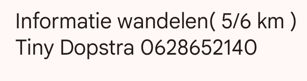 wandelinfo